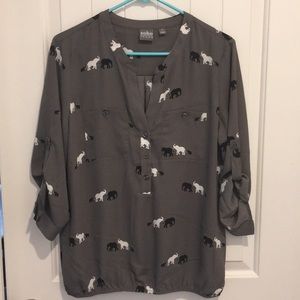 NY&Co Soho Jeans Elephant Top